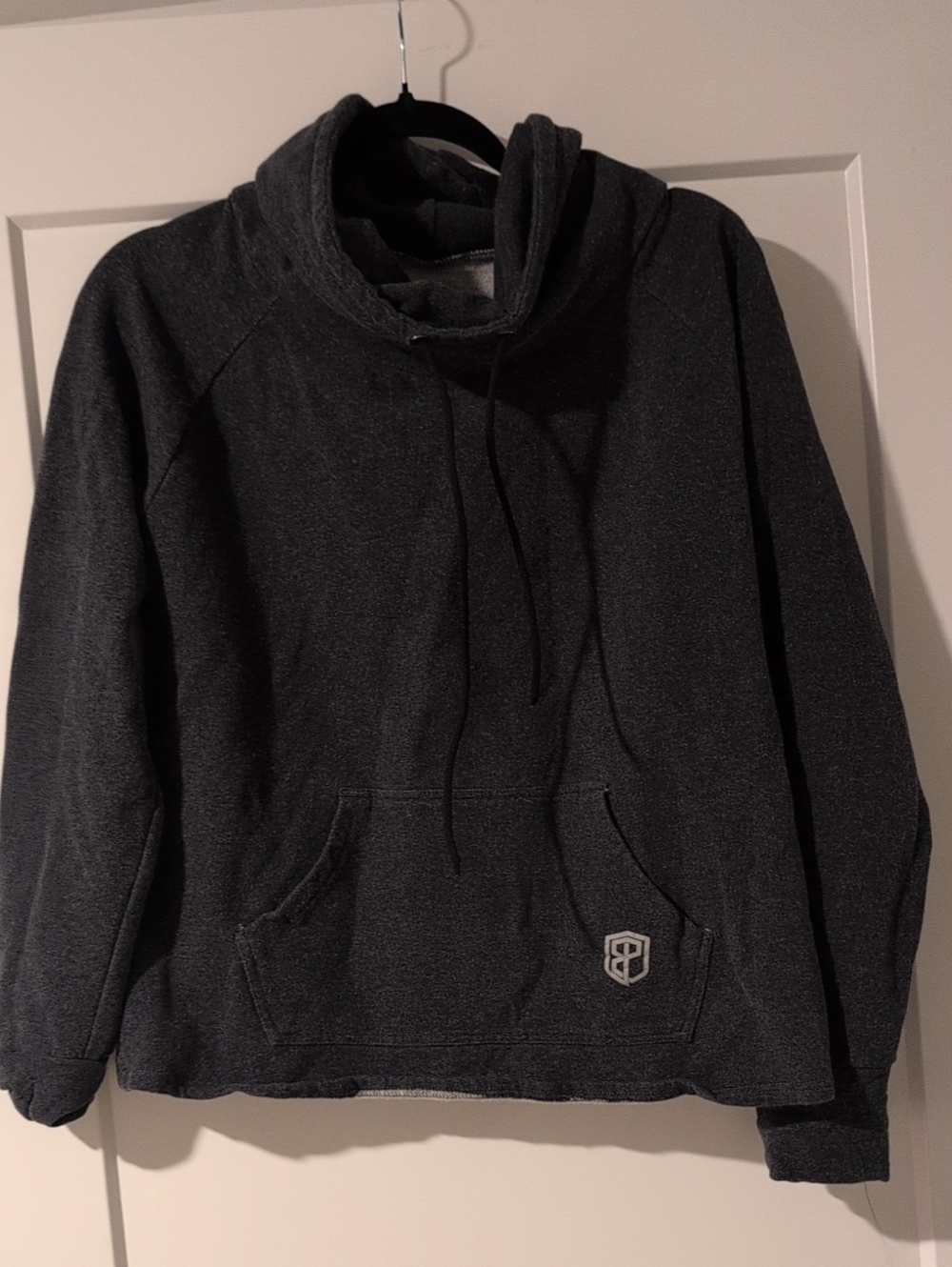 Born Primitive Gray Hoodie with Logo Text